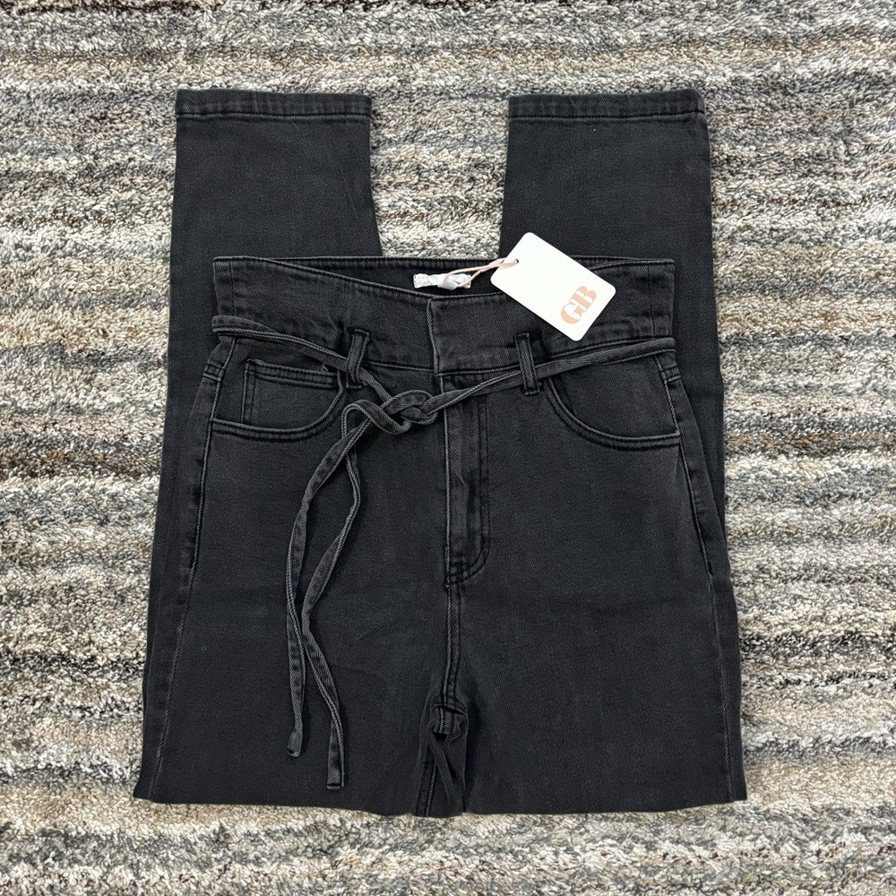 GB High Rise Straight Leg Cropped Jeans Sz 5 Juniors NWT | Cropped Straight Leg-